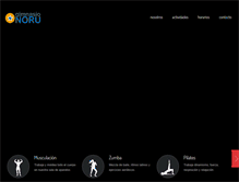 Tablet Screenshot of gimnasionoru.com